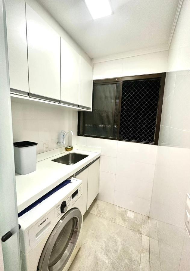 Apartamento top de linha praia da enseada Guarujá Exterior foto